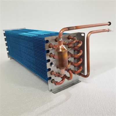 Anweddydd esgyll hydroffilig